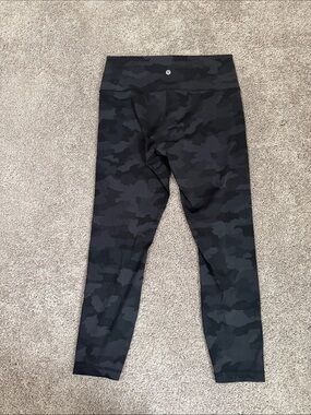 lululemon athletica Black Camo High-Rise Leggings